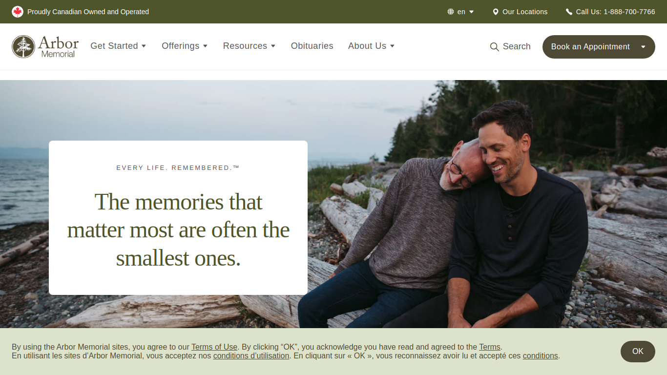 www.arbormemorial.ca