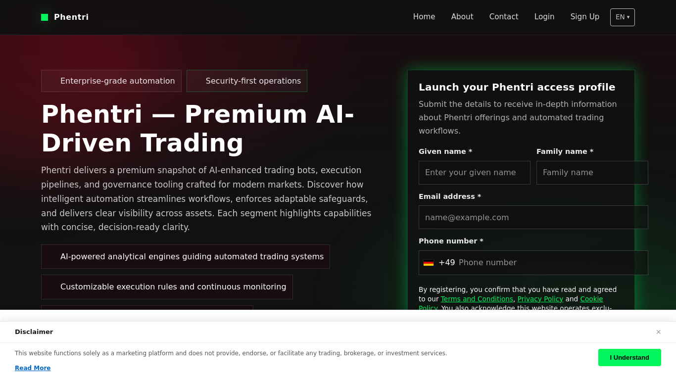 Captura de phentritech.click