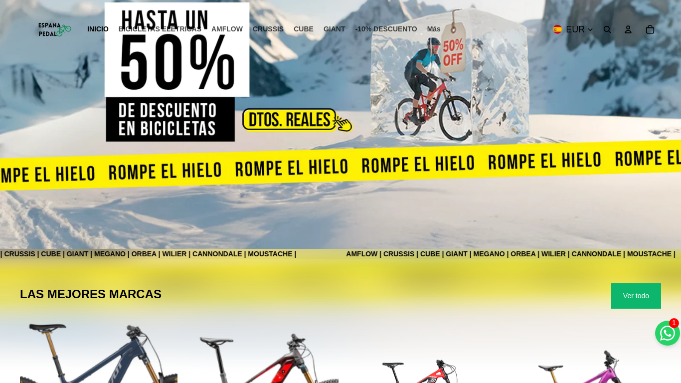 Screenshot of espanapedalo.com