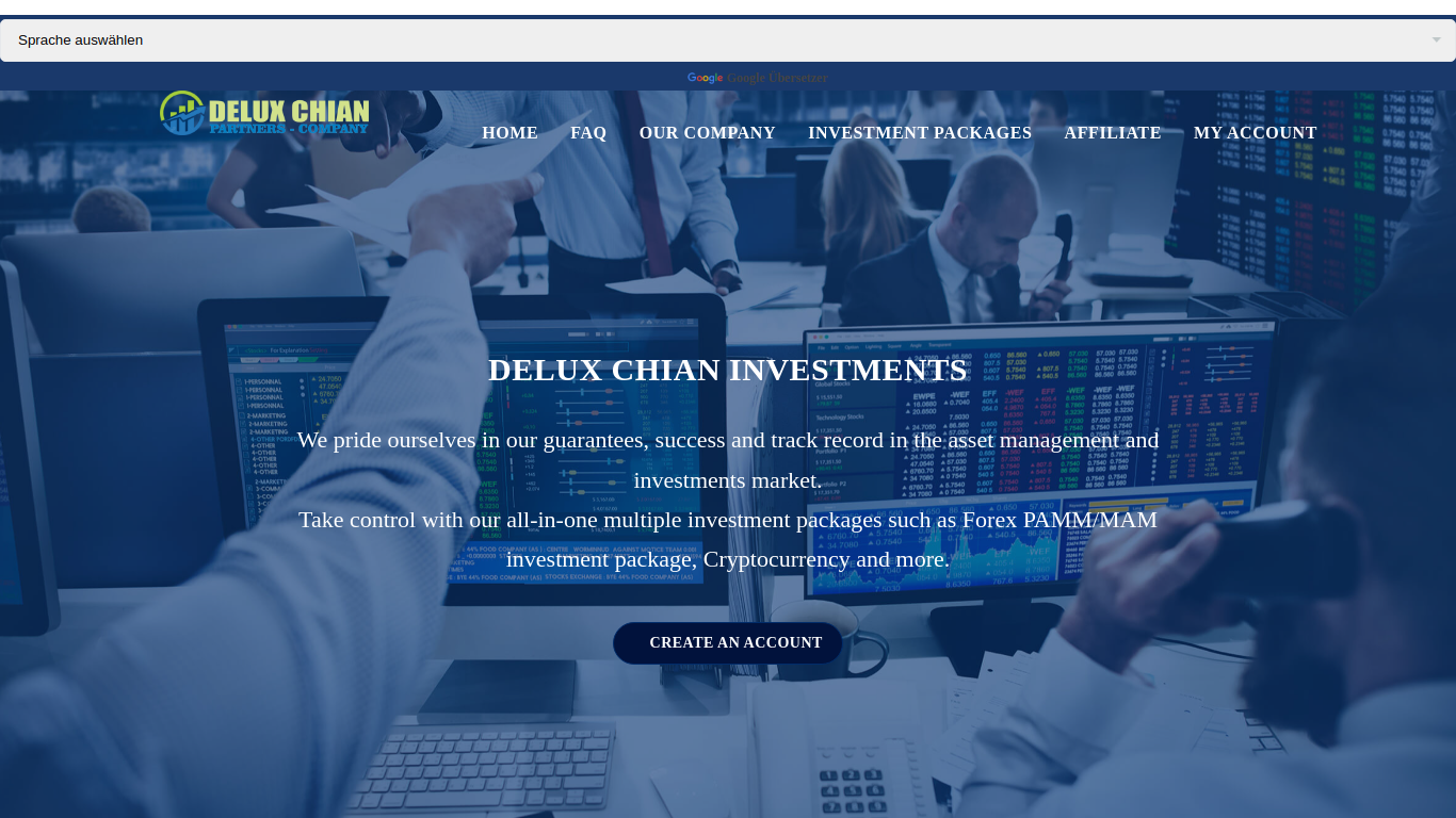 Captura de deluxchian.com