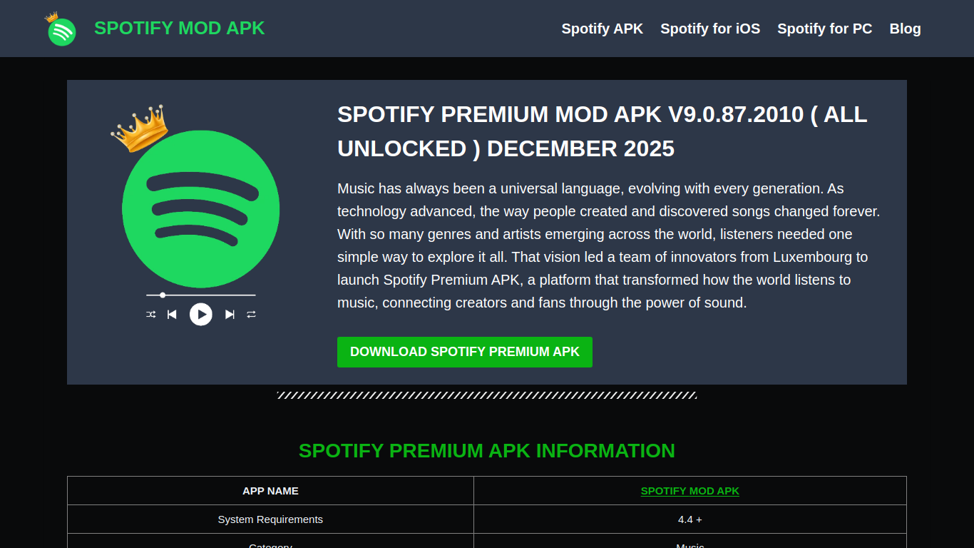 spotifymodapk.pk