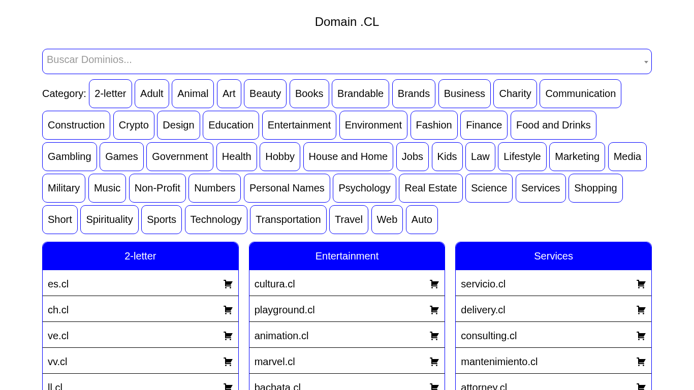 domain.cl