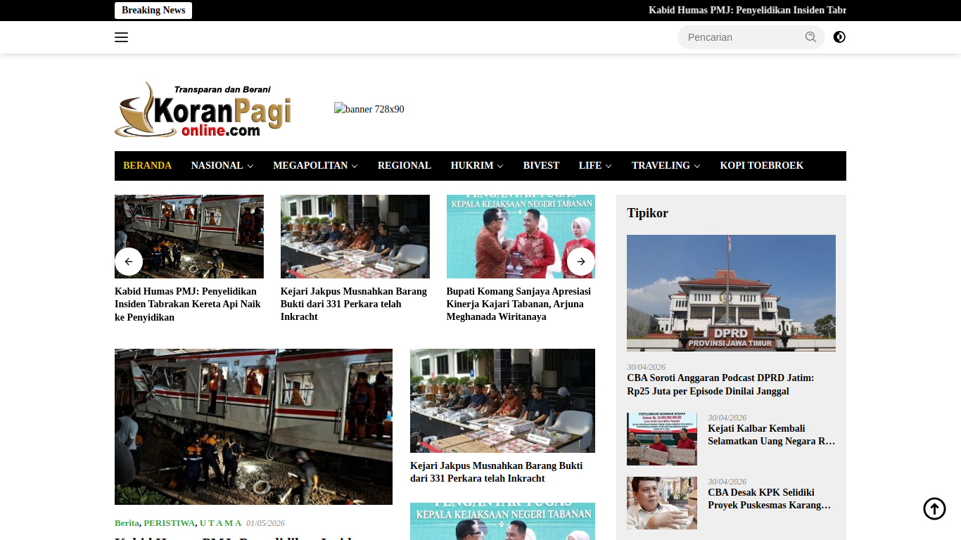 koranpagionline.com