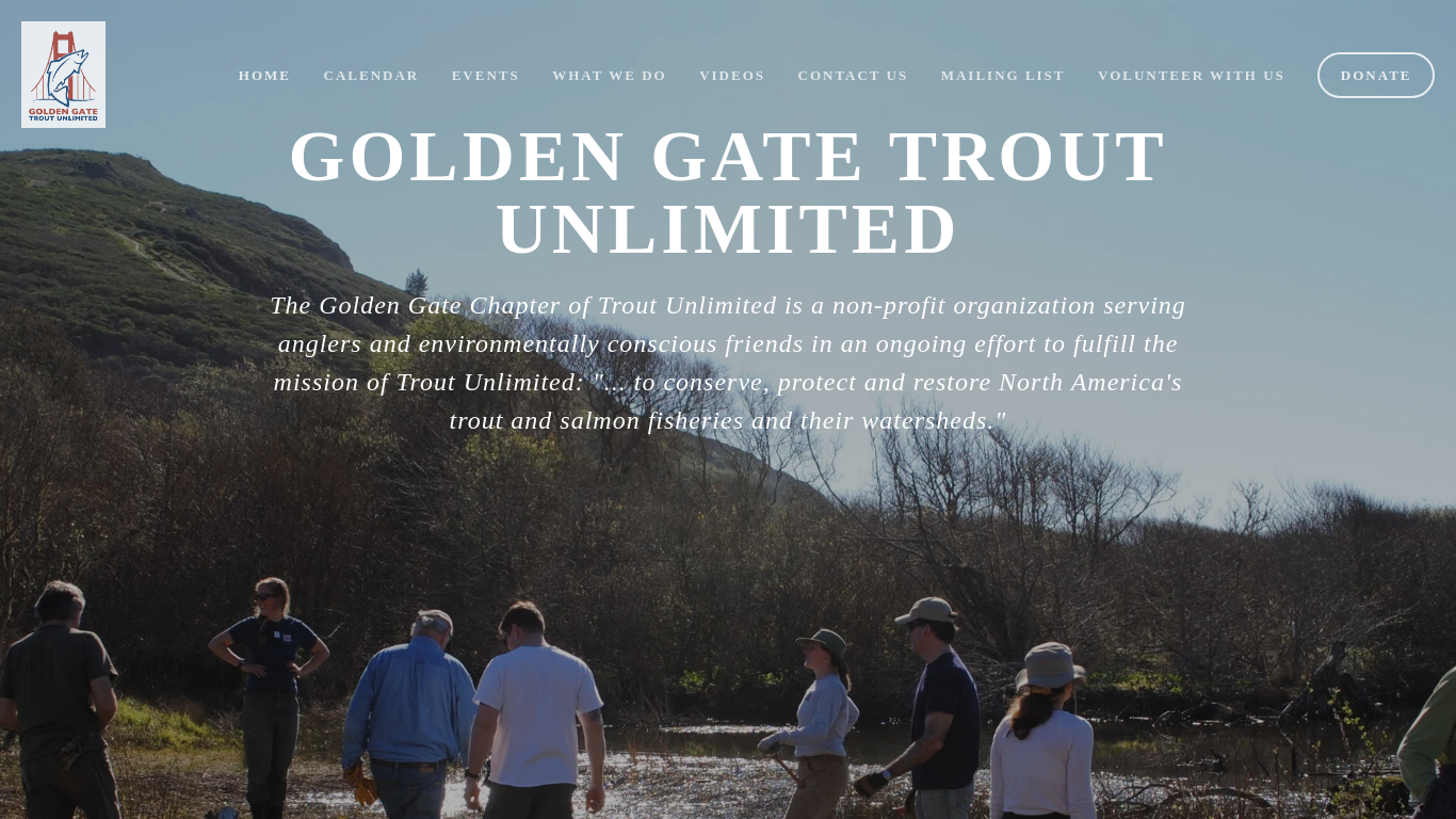 Screenshot of goldengatetu.org