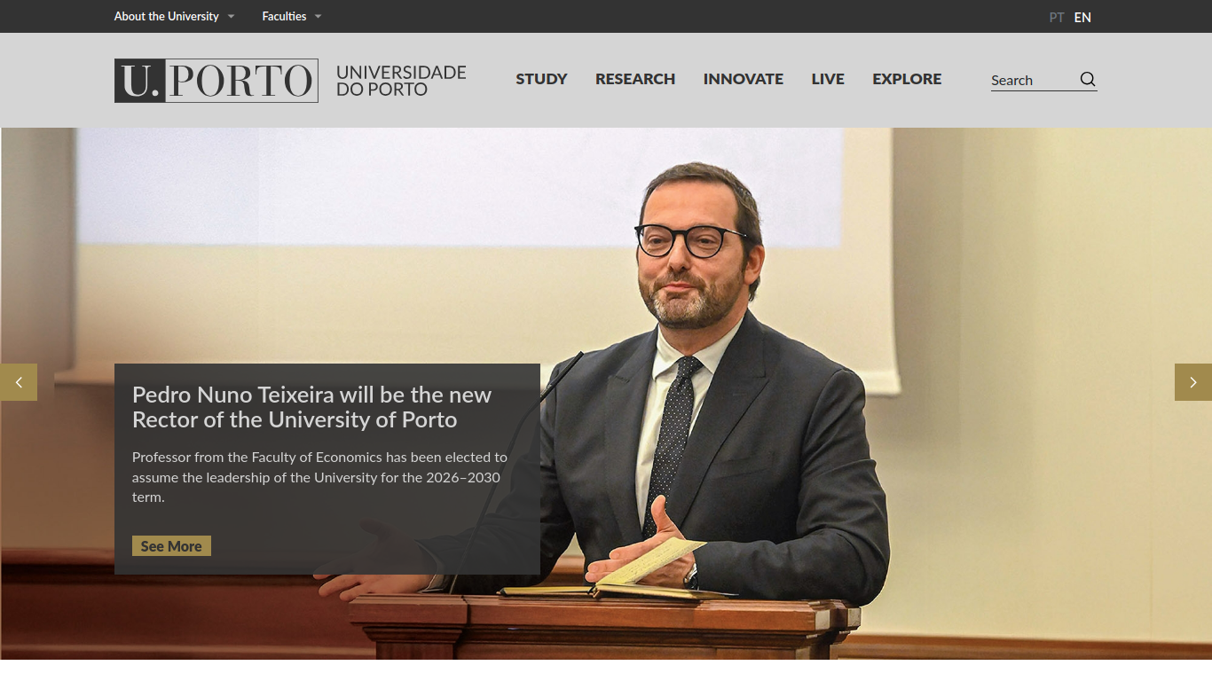 Screenshot of up.pt
