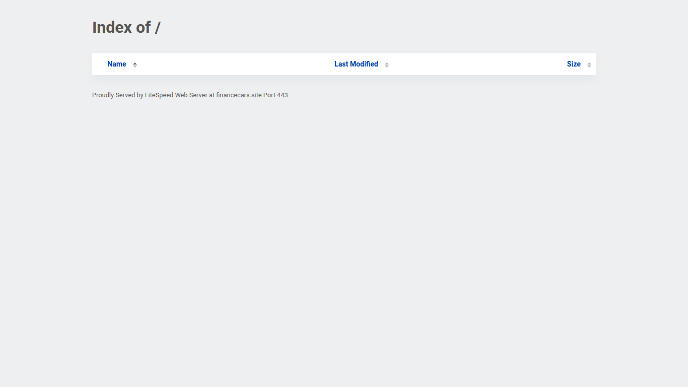 Captura de financecars.site