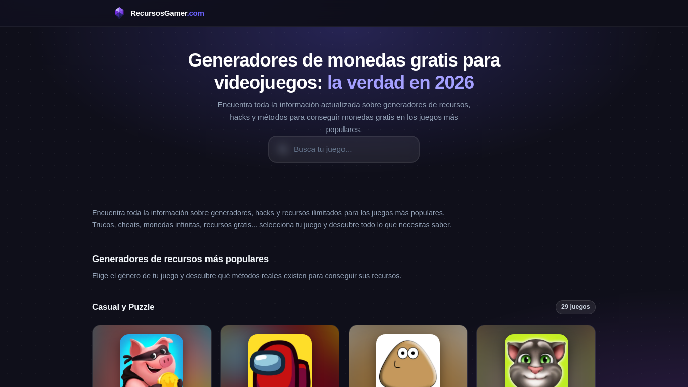 Captura de recursosgamer.com