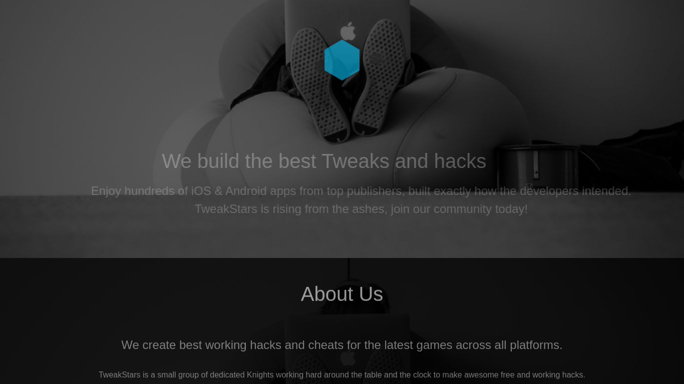 Captura de tweakstars.com