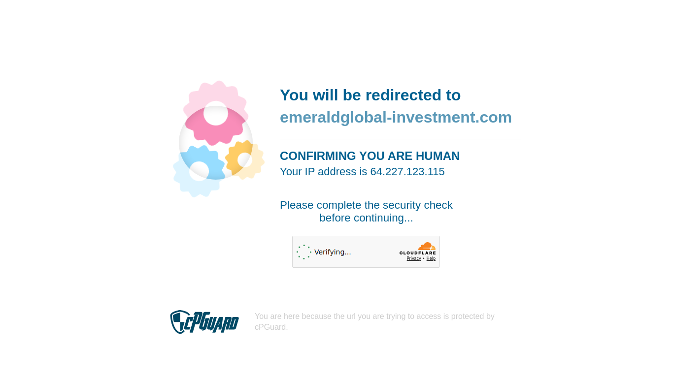 Captura de emeraldglobal-investment.com