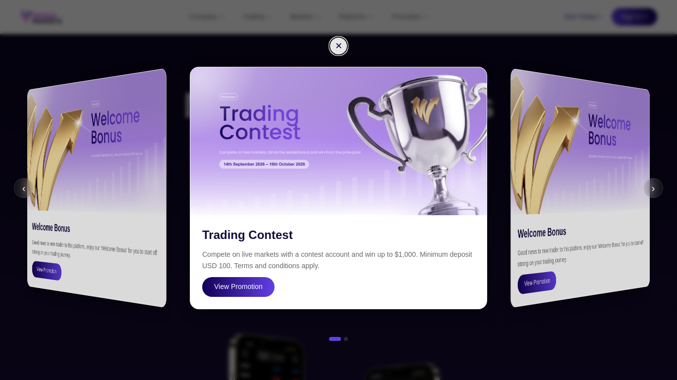 Screenshot of emiraxmarkets.com