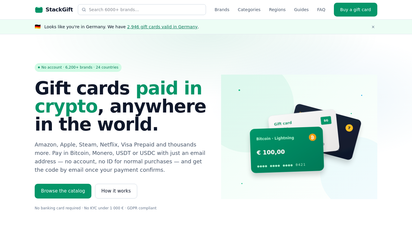 Captura de stackgift.com
