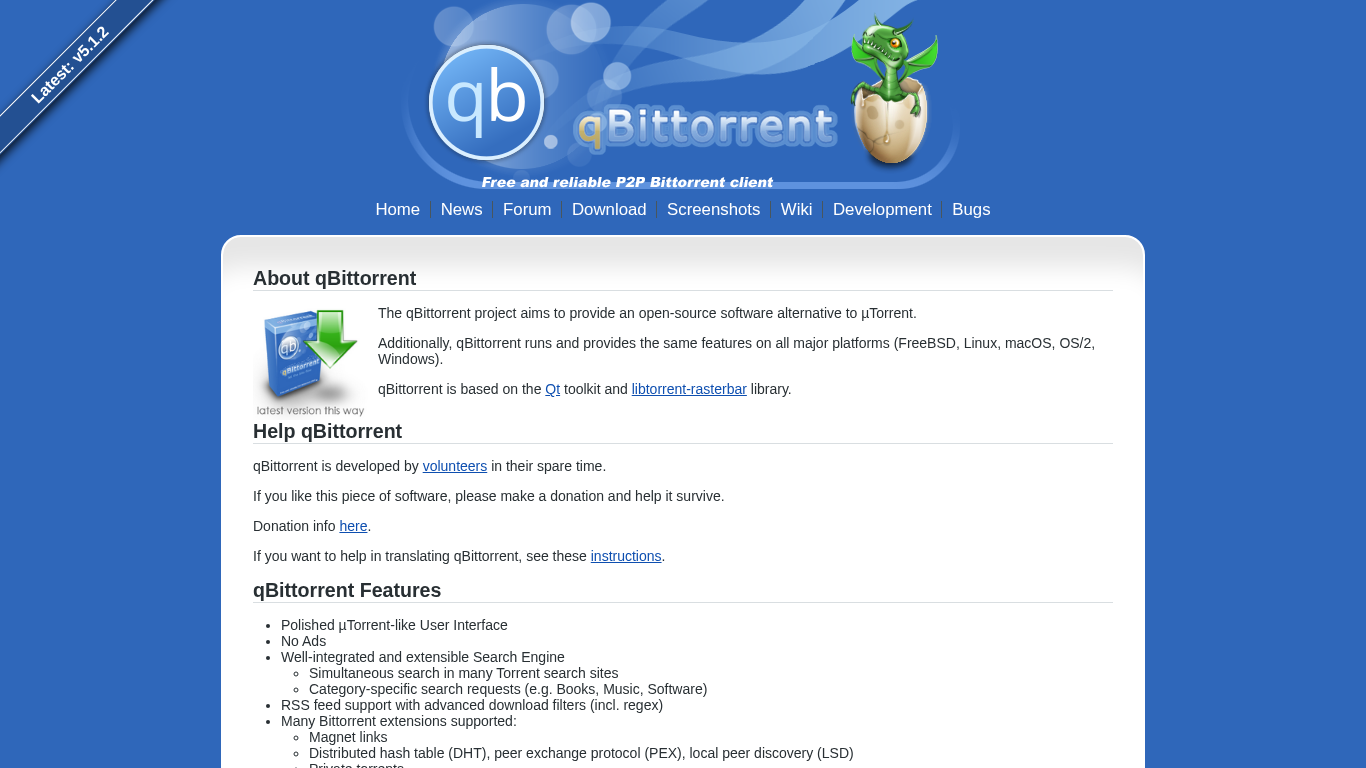 https://www.qbittorrent.org