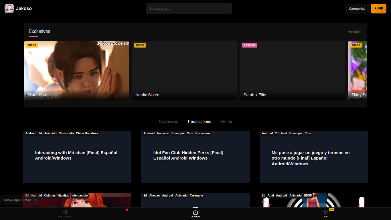 Screenshot of jekoso.com