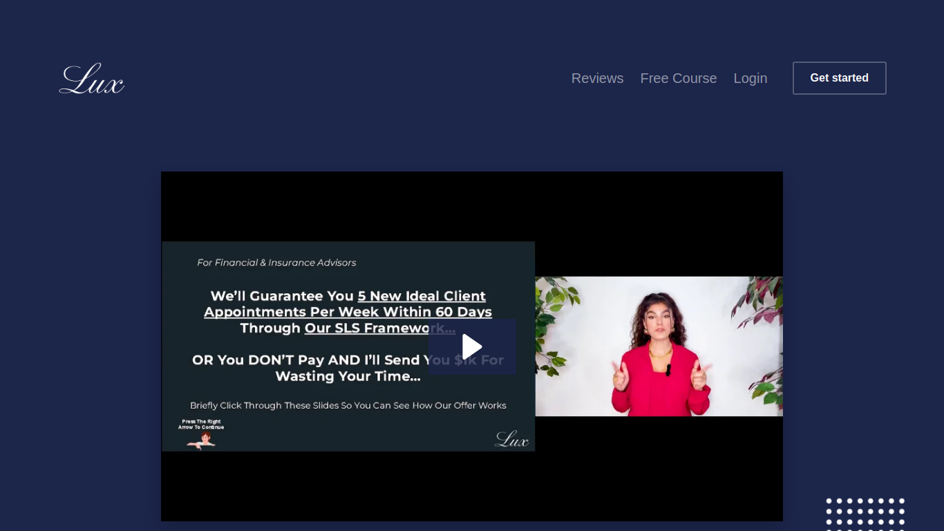 luxesalescoach.com